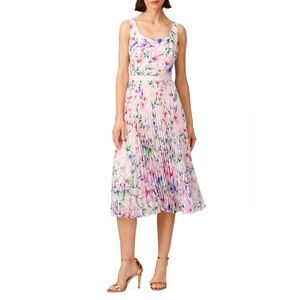 Marchesa Notte | Pleated Blush Dress size 4